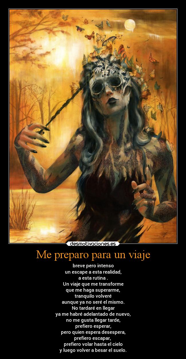 Me preparo para un viaje -