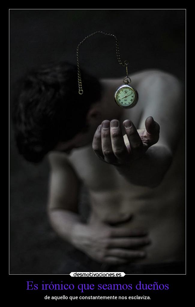 Es irónico que seamos dueños -