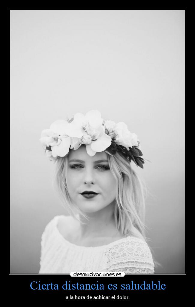 Cierta distancia es saludable - 