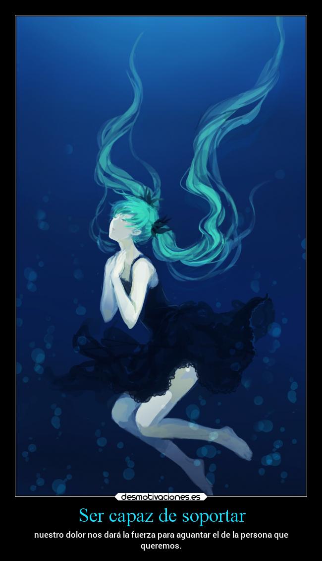 Ser capaz de soportar - 