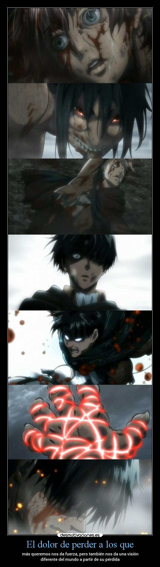 El dolor de perder a los que - 