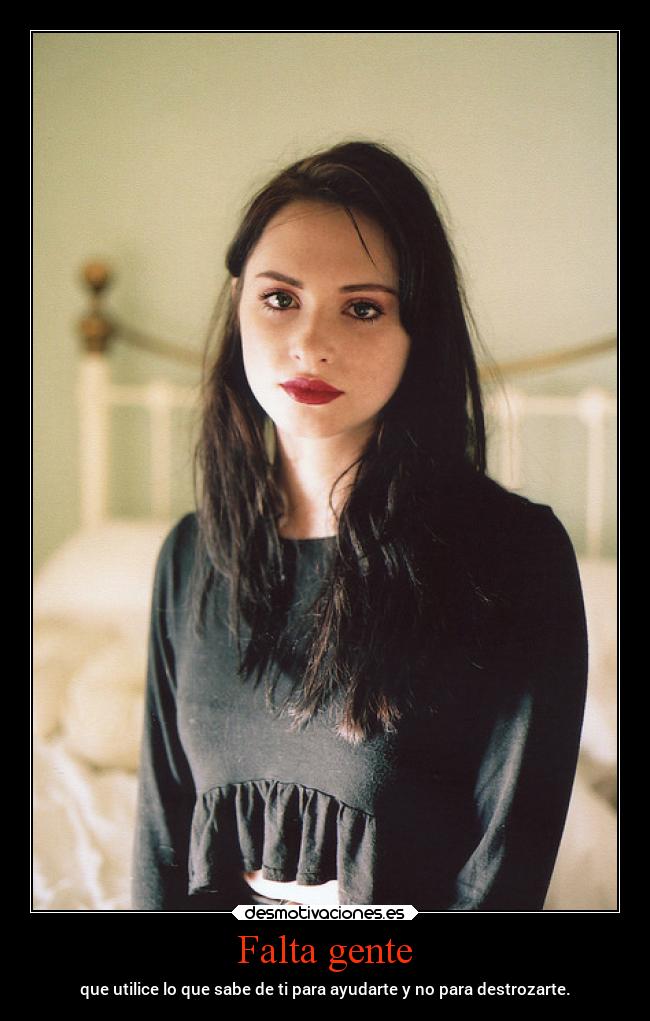 Falta gente - 
