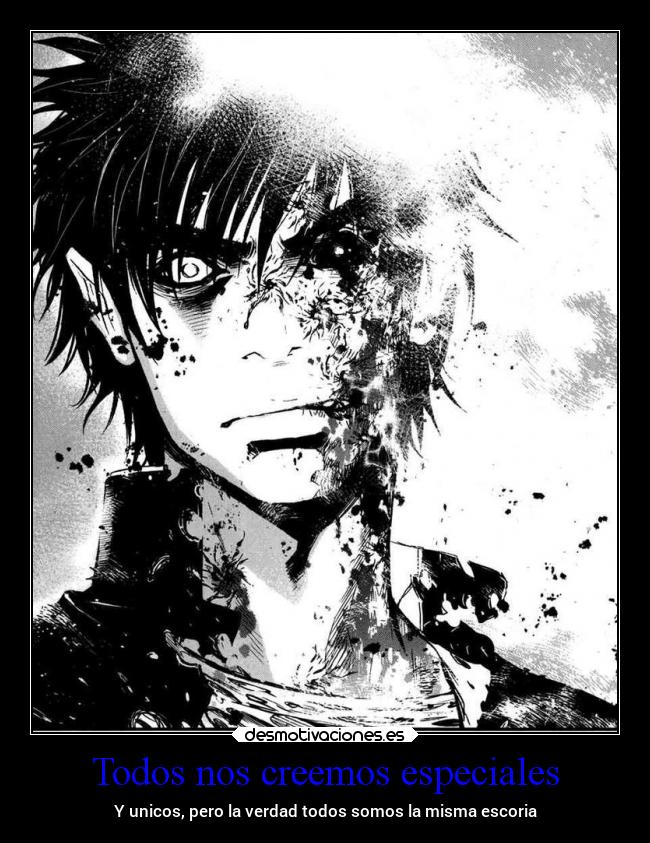 Todos nos creemos especiales - 