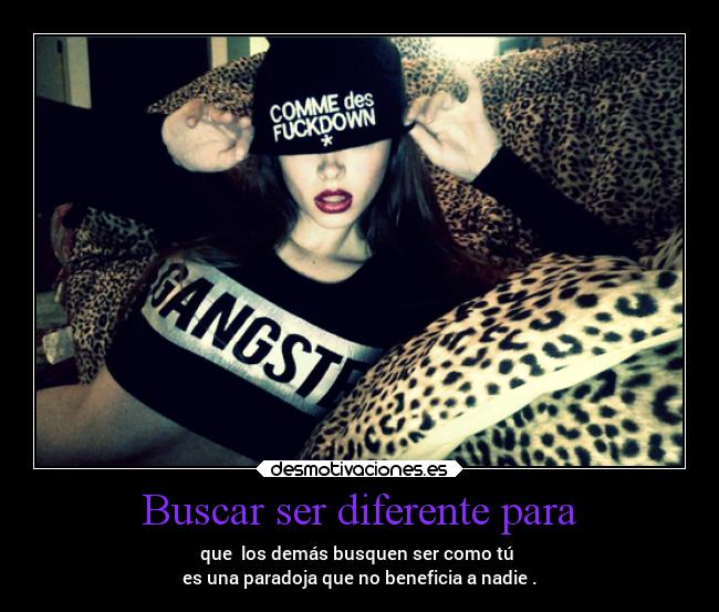 carteles filosofia destino desmotivaciones diferente igual copia dingoo manada32 desmotivaciones