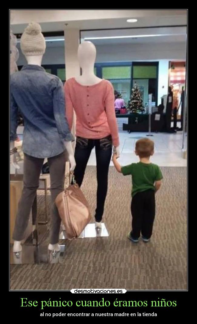 Ese pánico cuando éramos niños - 