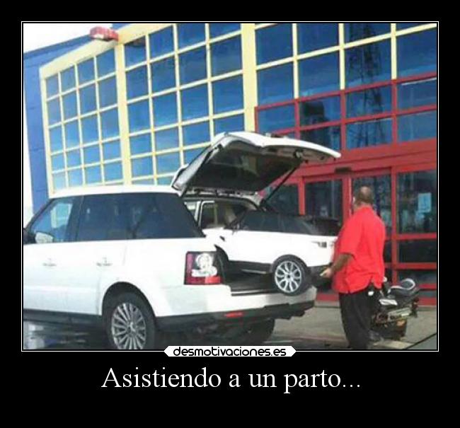 Asistiendo a un parto... -