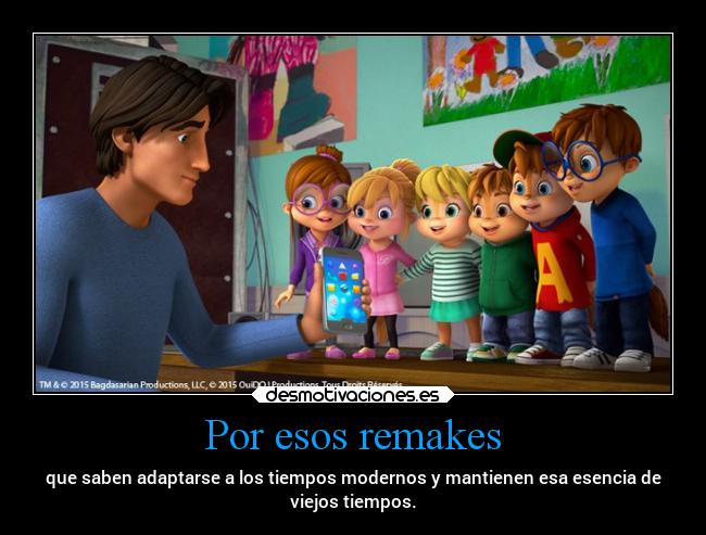 carteles imaginacion infancia alvin ardillas simon teodoro brittany jeanette eleonor dave ejercitodemar desmotivaciones