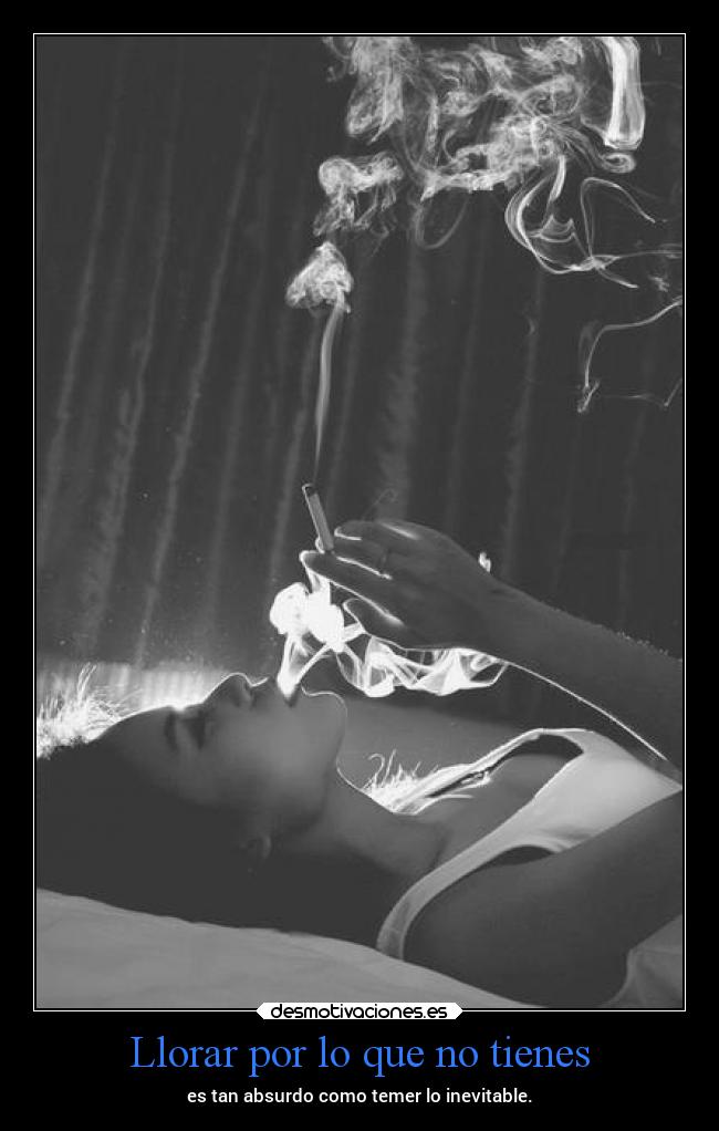 carteles llorar pensamientos llorar vida absurdos mels inevitable desmotivaciones