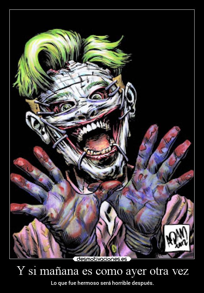 Y si mañana es como ayer otra vez - 