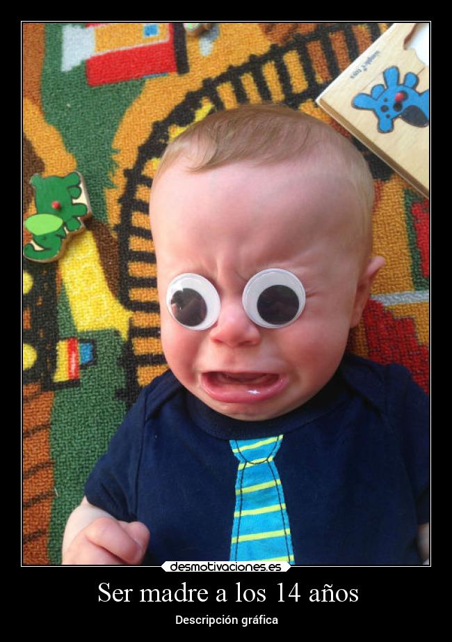 Ser madre a los 14 años - Descripción gráfica