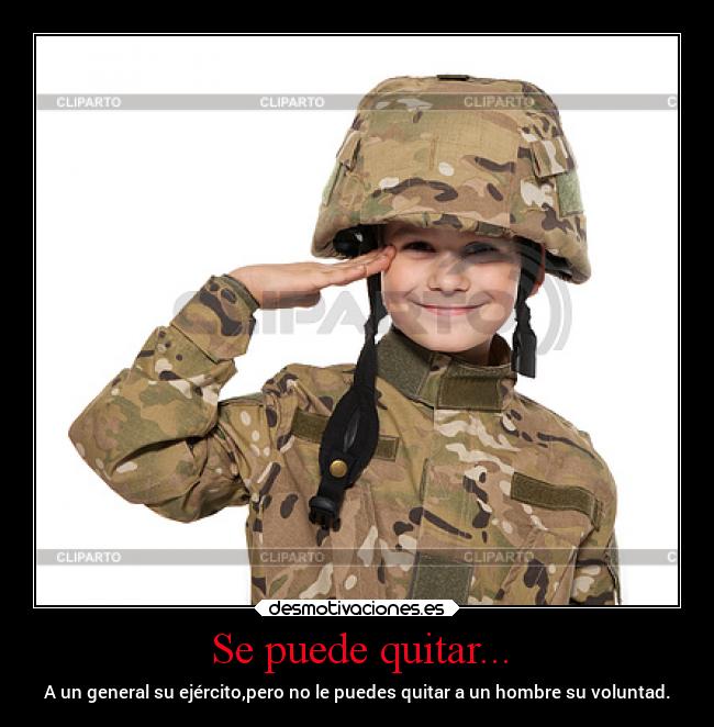 Se puede quitar... -