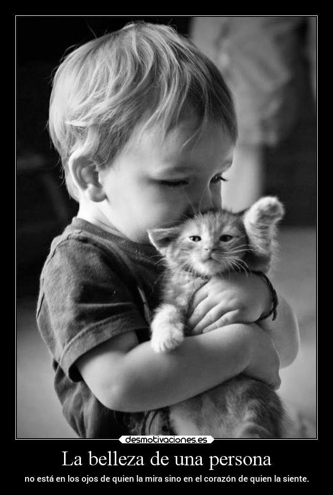 La belleza de una persona -