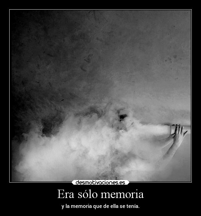 Era sólo memoria - 