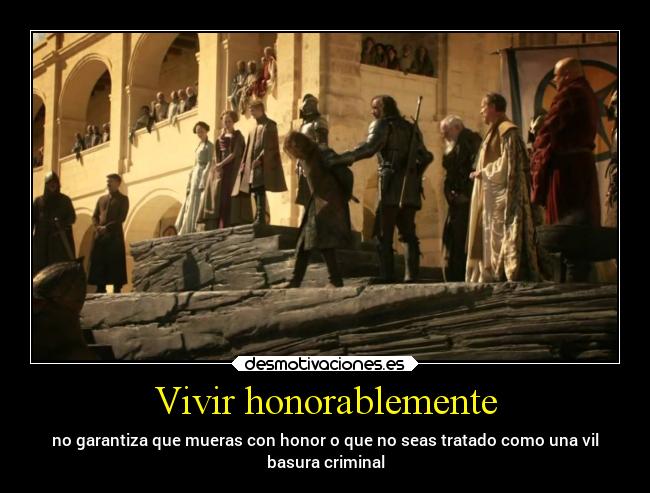 Vivir honorablemente -