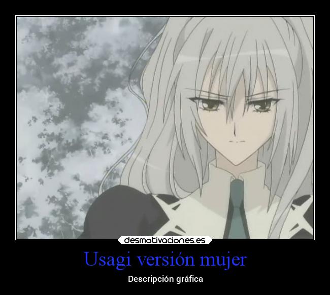 Usagi versión mujer - Descripción gráfica