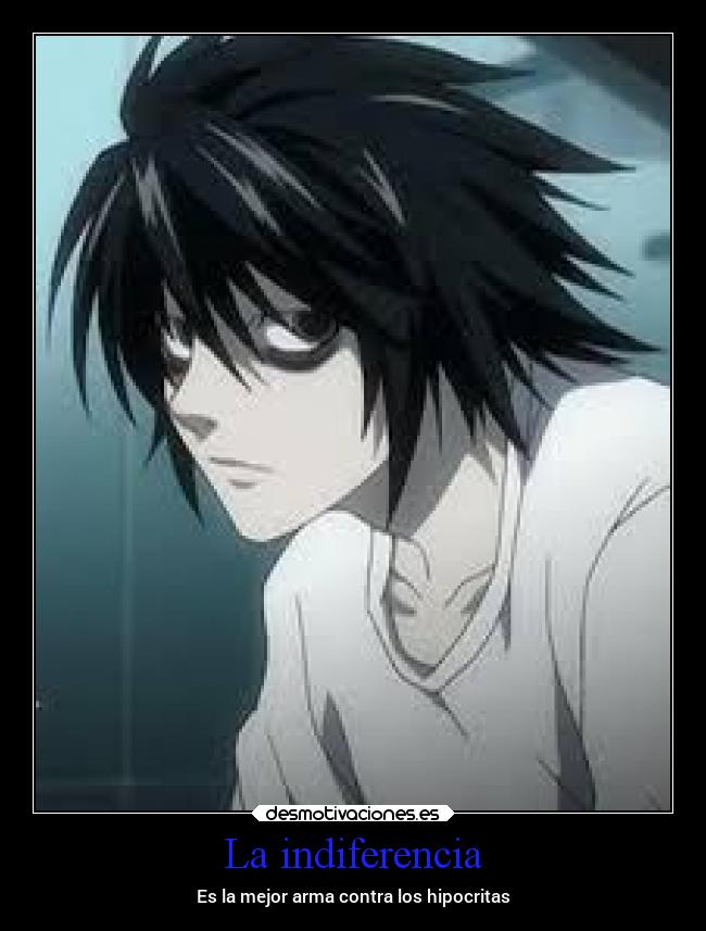 La indiferencia - Es la mejor arma contra los hipocritas