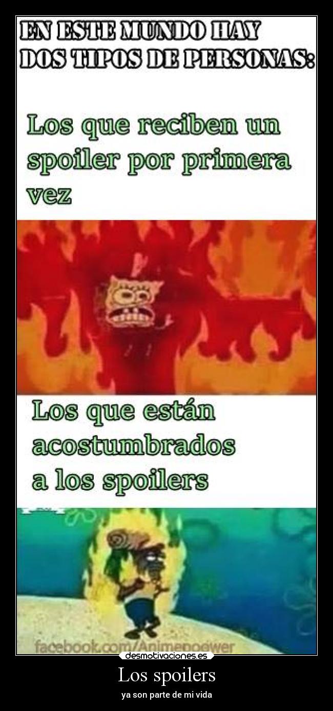 Los spoilers - 