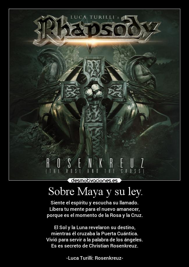 carteles musica luca turilli rosenkreuz powermetal desmotivaciones
