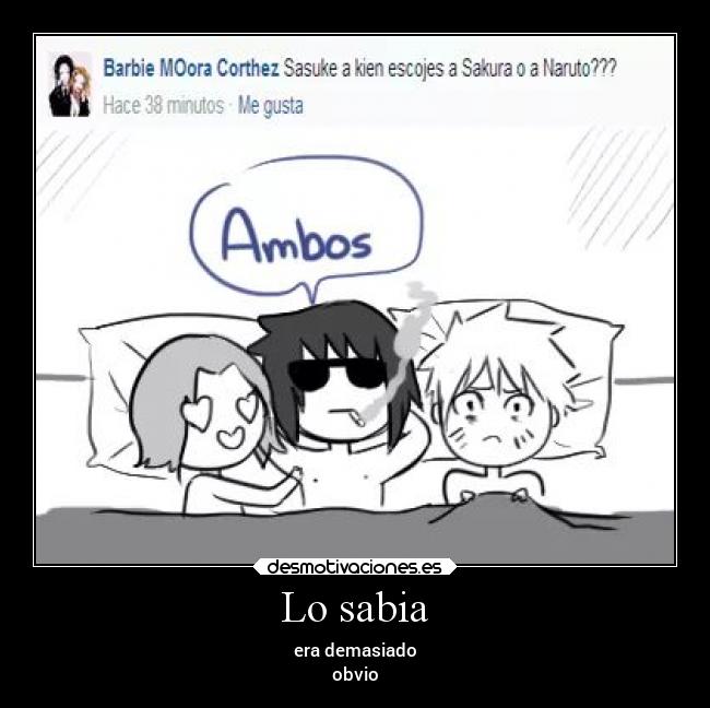 Lo sabia -