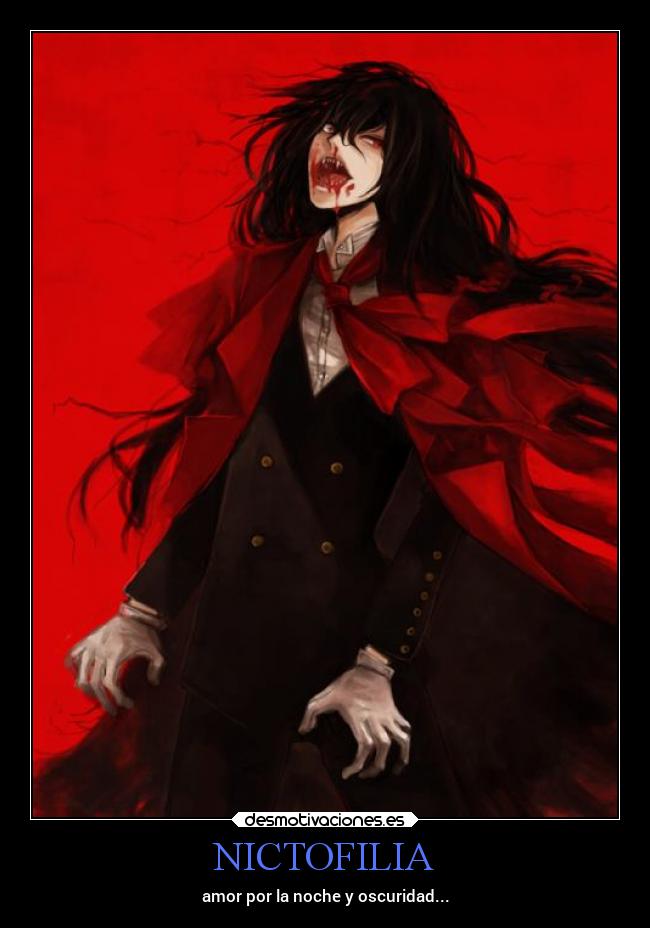 NICTOFILIA - amor por la noche y oscuridad...