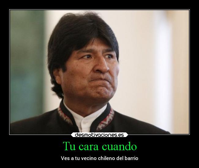 carteles odio politica bolivia chile desmotivaciones