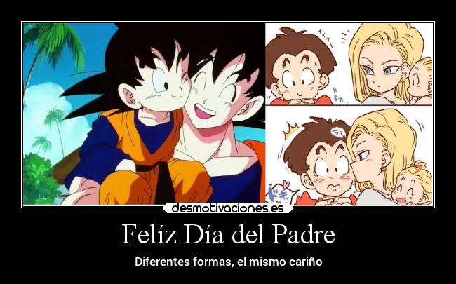 carteles padre anime desmotivaciones