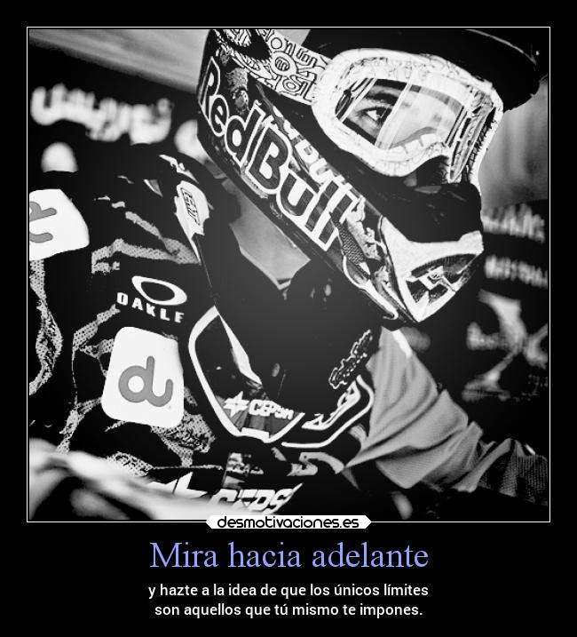 Mira hacia adelante -