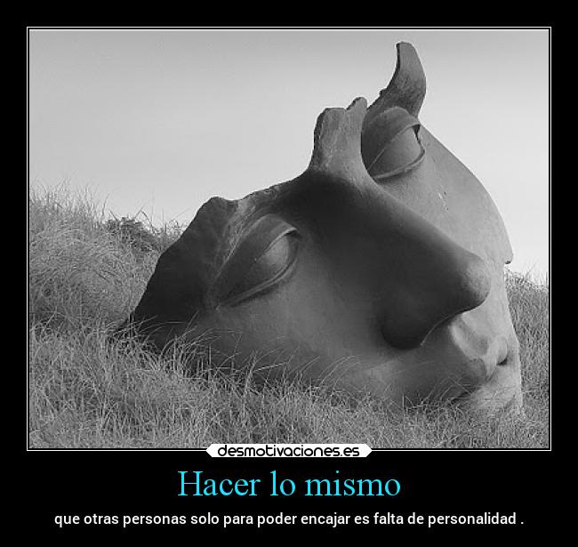 Hacer lo mismo - 