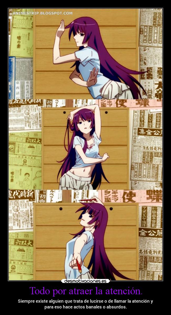 Todo por atraer la atención. - 