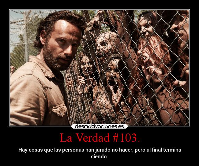 carteles promesas the walking dead raptorhunters miros 1247 desmotivaciones