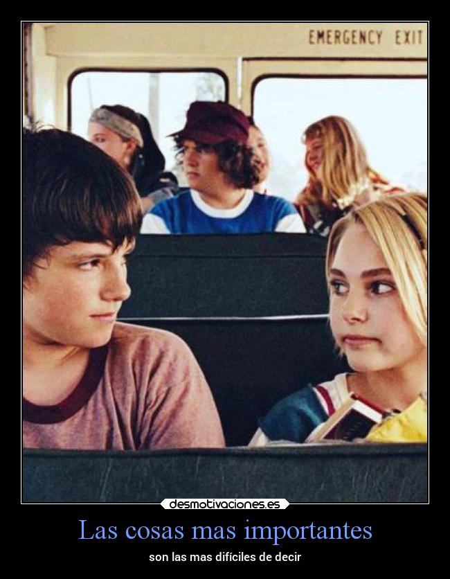 Las cosas mas importantes -