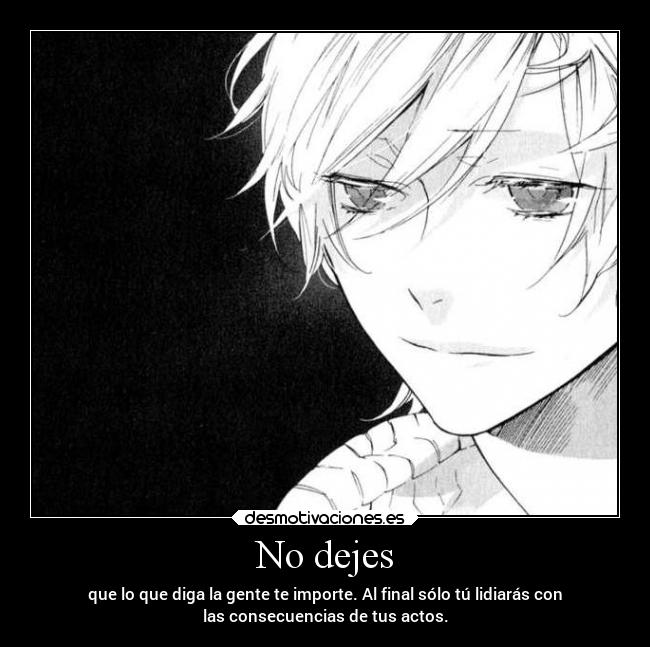 No dejes - 