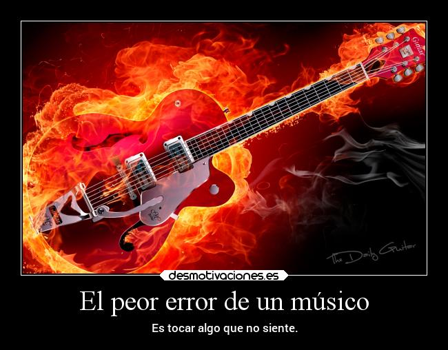 El peor error de un músico - 