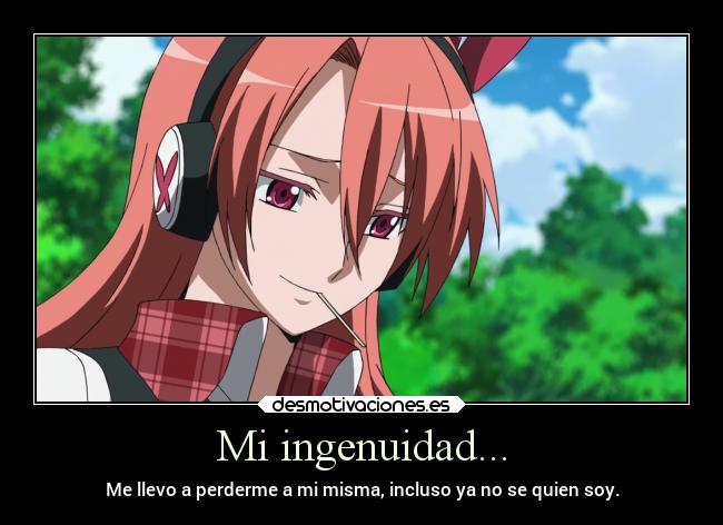 Mi ingenuidad... - 