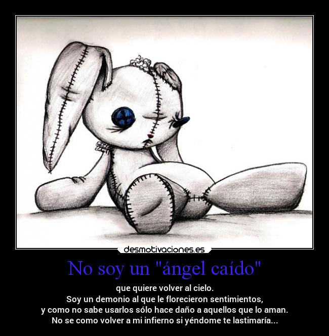 No soy un ángel caído -