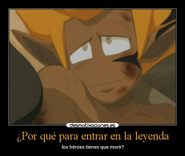 ¿Por qué para entrar en la leyenda -