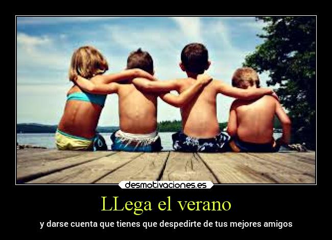 LLega el verano -