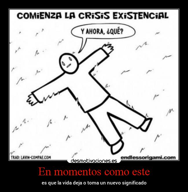 crisis existencial