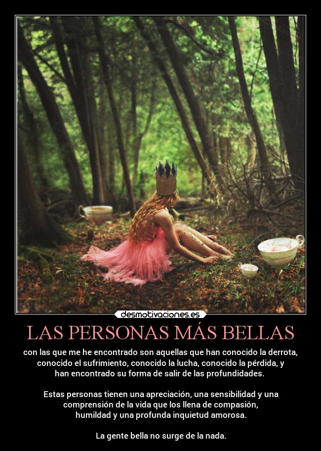 LAS PERSONAS MÁS BELLAS - 