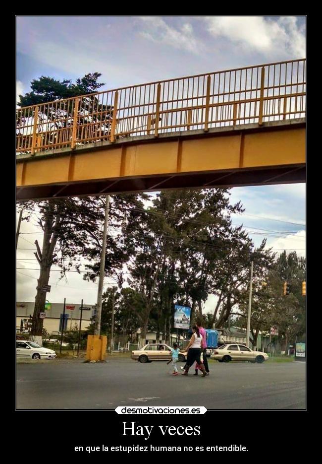 Hay veces -