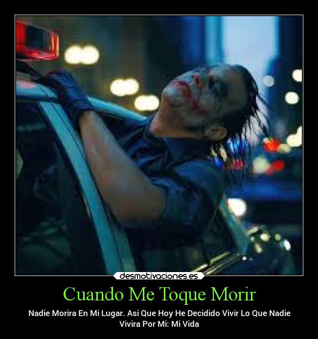 Cuando Me Toque Morir - 