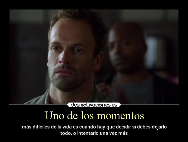 Uno de los momentos -
