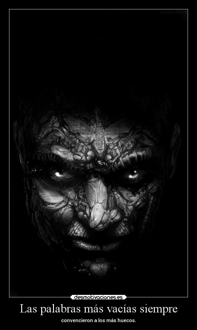 Las palabras más vacías siempre - 