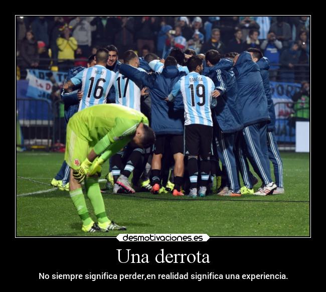 Una derrota - 