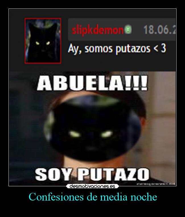 Confesiones de media noche -