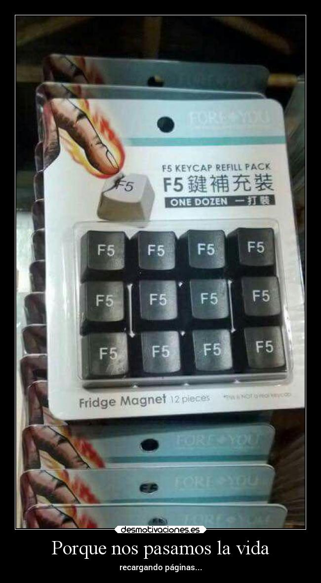 Porque nos pasamos la vida -