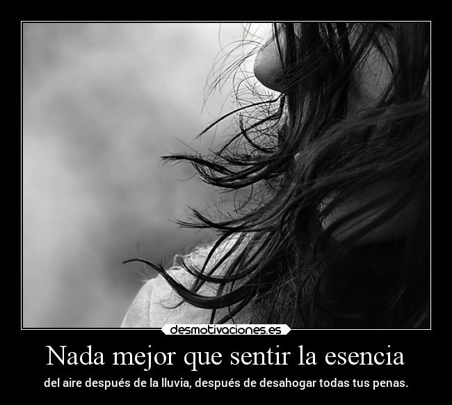 carteles vida lavidaescomolalluvia sentir aire tormenta desmotivaciones