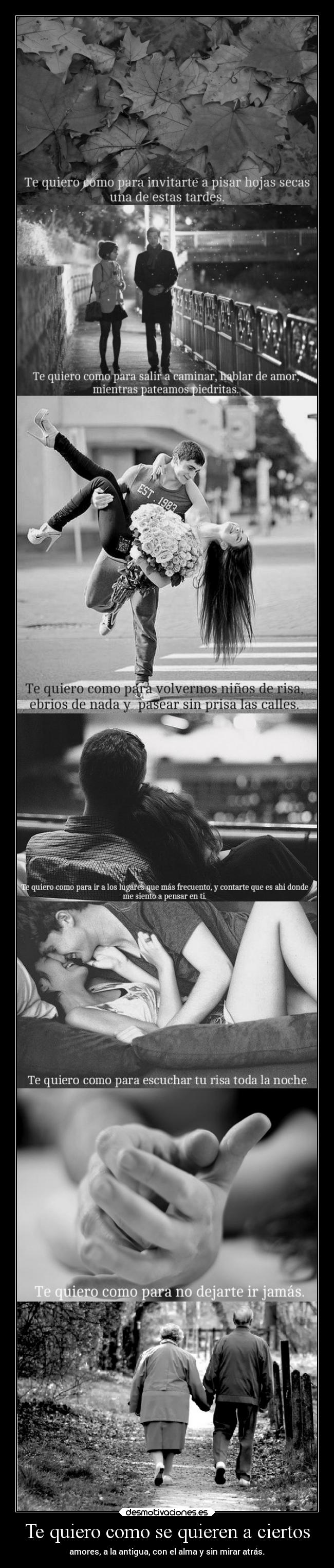 Te quiero como se quieren a ciertos - 