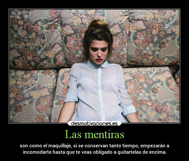 Las mentiras -