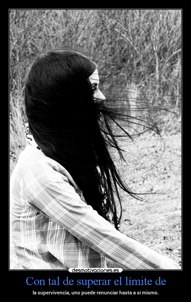 Con tal de superar el límite de -